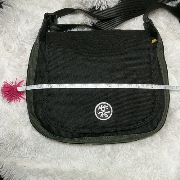 NWOT Crumpled Black Crossbody Bag - Picture 3 of 8